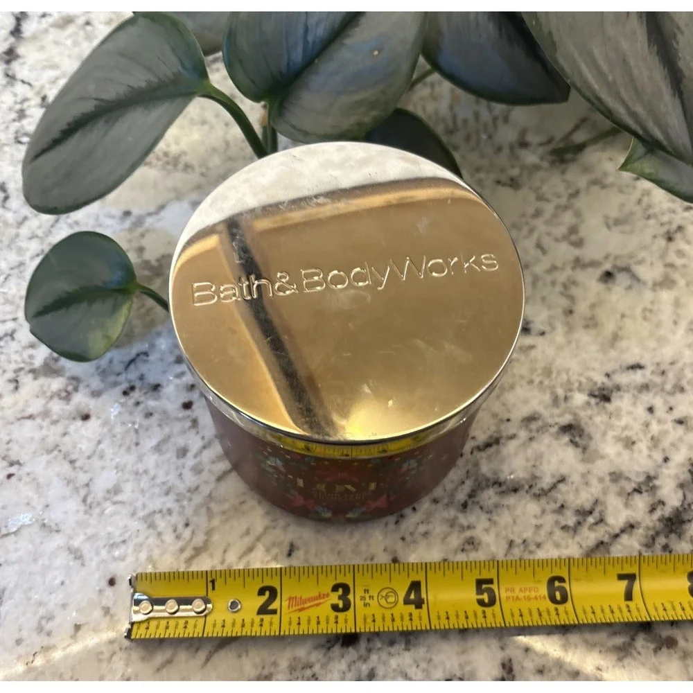 NEW 1 BATH & BODY WORKS COTTON CANDY CHAMPAGNE LARGE SCENTED‎ 3-WICK 14.5 CANDLE - Picture 3 of 11